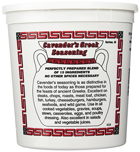 Cavender's All Purpose Greek Seasoning 5 lbs Tub