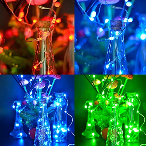 Hensun LED String Lights, 100 LED 33ft/10m RGB Starry Fairy String Light with Remote Control, Waterproof Copper Wire Lights for Indoor, Bedroom Festival Wedding Party Patio Window Decorations
