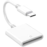 [Apple MFi Certified] USB-C to SD Card Reader, Type C SD Card Adapter with SD Memory Slot for iPhone 15 16 17/iPad/MacBook/Mac, High-Speed Trail Camera Viewer (SD Card)
