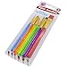 TBC Paint Brush Set,6 Pieces Different Size Assorted Colors Nylon Hair Paint Brushes for Watercolor,Acrylic and Gouache