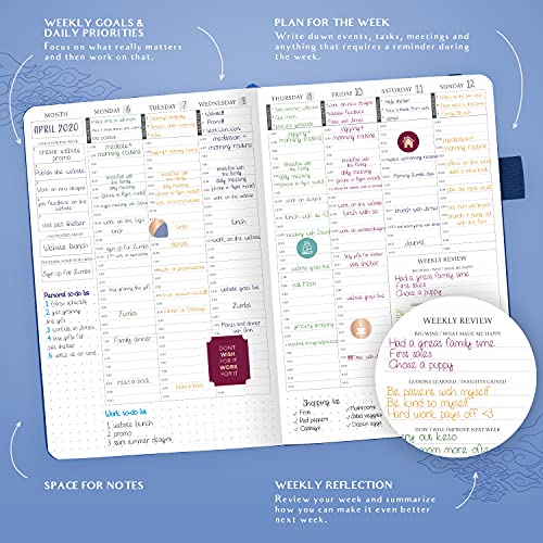 Legend Planner Hourly Schedule Edition Deluxe Weekly & Daily