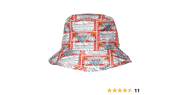 Budweiser Beer Repeating Label Bucket 