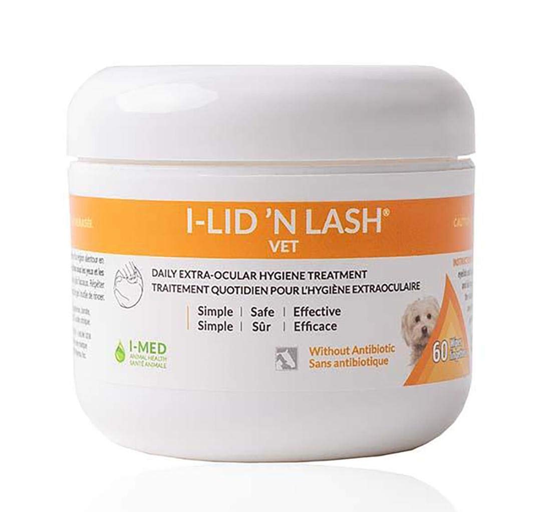 ILid'n Lash Hygiene Vet Wipes, 60 Count Amazon.ca Pet Supplies