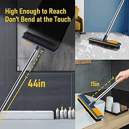Dowitter Floor Scrub Brush, 2 in1 Floor Srubber Cleaning Groud Brush