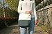 Canvas Tote Shoulder Bag Crossbody Bag Two Toned (White and Charcoal)