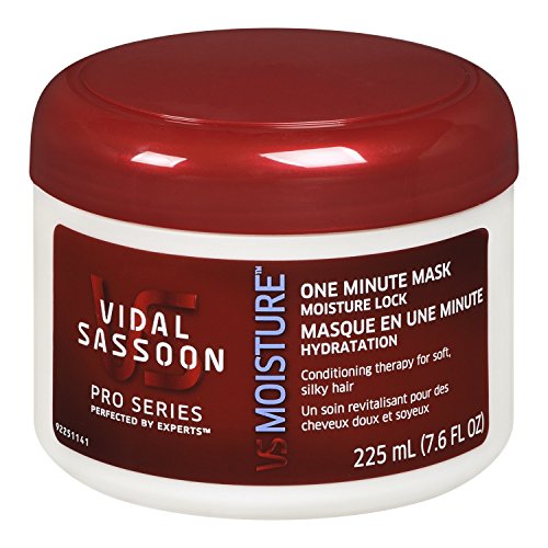 Vidal Sassoon Pro Series Moisture Lock 1 Minute Mask 7.6 Fl Oz (Pack of 3)