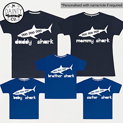 baby shark matching shirts
