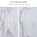 shermie Swimsuit Cover Ups for Women Short Sleeve V Neck Side Slit Loose Casual Mesh Knit Crochet Top White