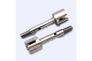 EPTNNASO HD Axle 5X40MM -2pcs for HPI Savage XS Flux Ken Block WR8 Flux Bullet3.0 MT ST 109921 101228 Silver