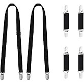 6 Pairs Mitten Clips, Glove Clips and Mitten String Clip for Kids Gloves Winter Attache Mitaines Pour Enfants for Hat Glove