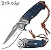 GIFTS INFINITY Free Engraving Pocket Folding Knife (ER-A003BL)