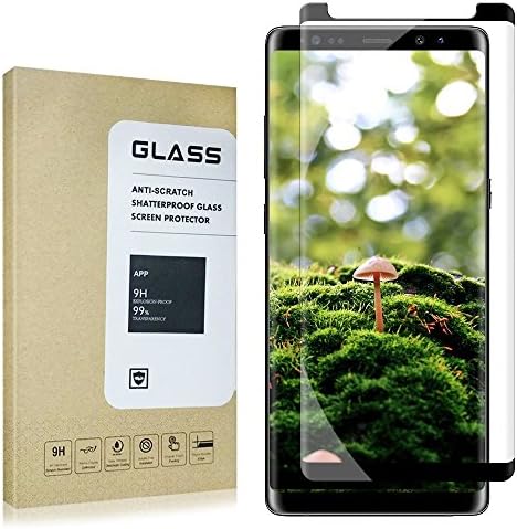 Pabrito Samsung Galaxy Note 8 Screen Protector - [3D Curved Edge][Case Friendly Update Version][State Of The Art] Anti-Scratch Bubble-Free Tempered Glass Film for Galaxy Note8