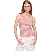 Gap Womens Sleeveless Stripe Knit Top