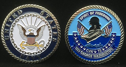 USS George Washington CVN 73 (Enlisted) Challenge Coin