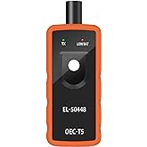JDIAG EL-50448 TPMS Relearn Tool for Auto Tire Pressure Monitor System Sensor Activation TPMS Reset Tool OEC-T5 for Buick/Che