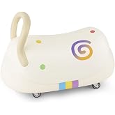 Toddler Balance Ride-On Toys, Kids Wiggle Car with Quiet PU Wheels &amp; Anti-Tip Design for Age 1-3