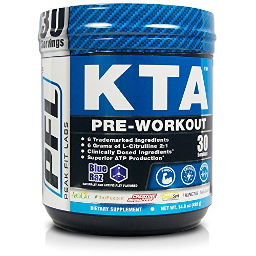 KTA Pre Workout with HyperBoost for Big Gains, Huge Pumps