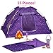 Adora Amazing World Camping Wooden Play Set – 15 Piece Accessory Set For 18 Dolls