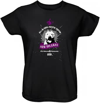 Amazon.com: Villalobos Pit Bulls & Parolees Women's Purple Banner T-Shirt: Clothing