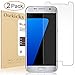 [2-Pack] Samsung Galaxy S7 Screen Protector, Otckicks Glass Protector [Tempered Glass] 9H Hardness, Bubble Free [Case Friendly]