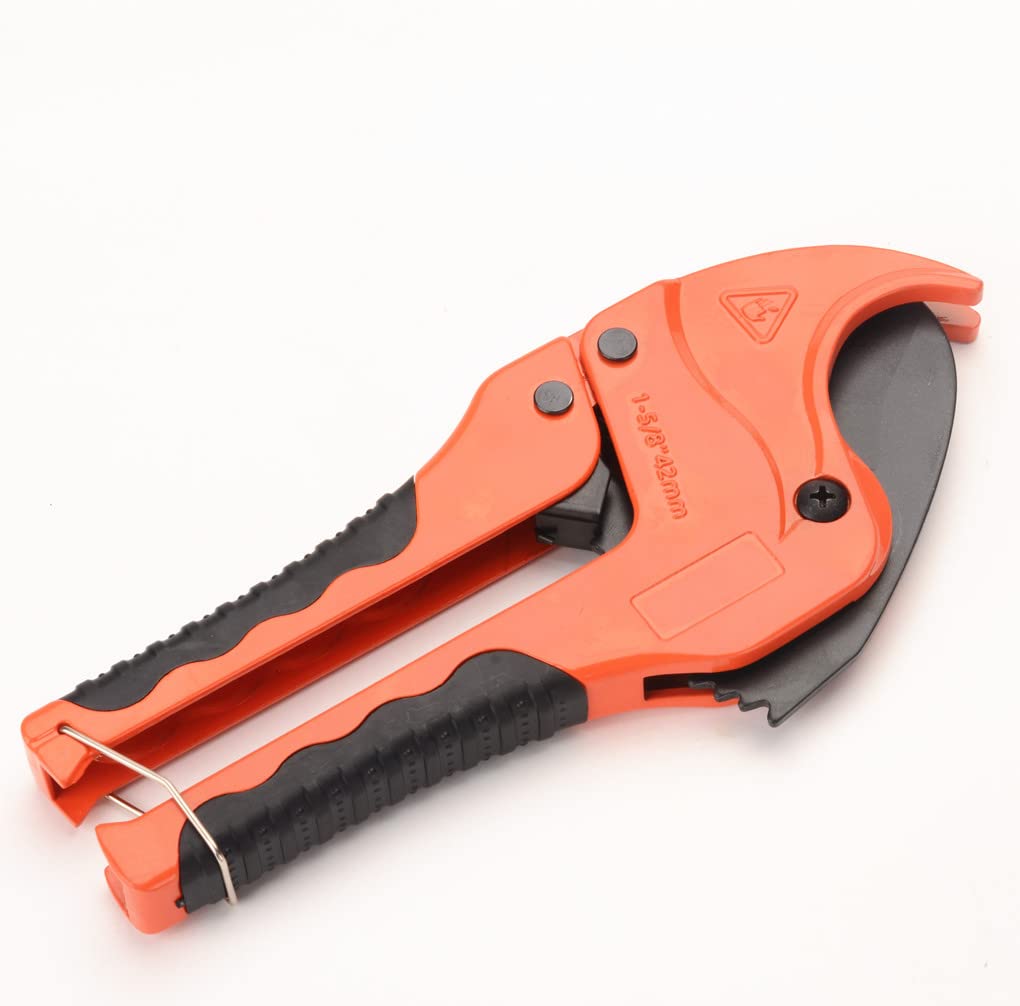FLZOSPER 42mm PVC Pipe Cutter for Cutting PEX, PPR, PVC, Aluminum-Plastic Pipe, Ideal for Household, Maintenance, Plumber