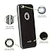 Moshi iGlaze Napa Slim Hardshell Case for iPhone 6 Plus/6s Plus, Onyx Black