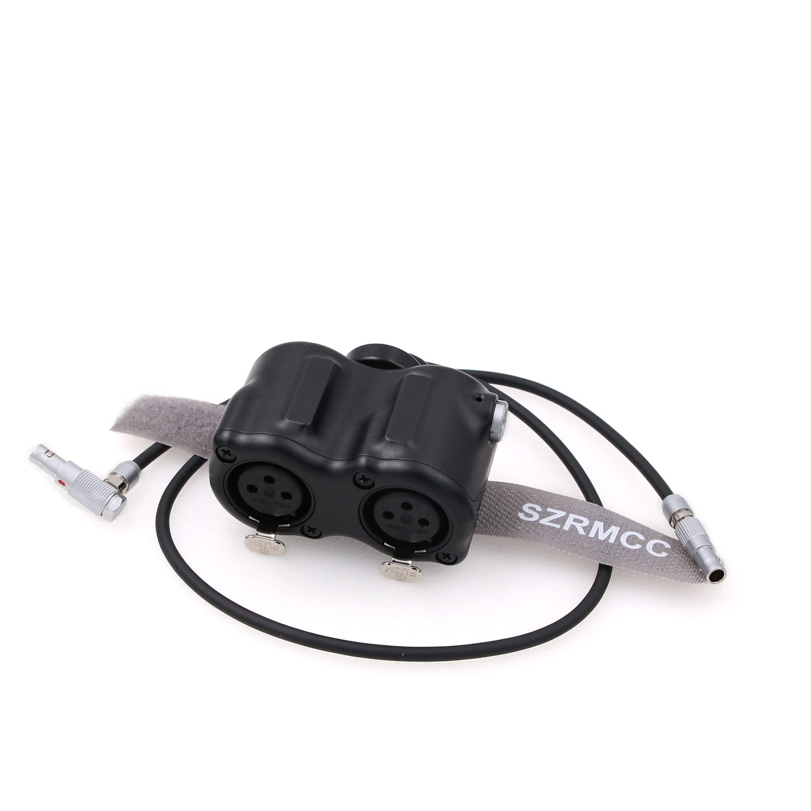 SZRMCC Audio A-Box Dual XLR Input Adaptor for ARRI Alexa Mini Camera RED DSMC3 V-Raptor 5 Pin Audio Port