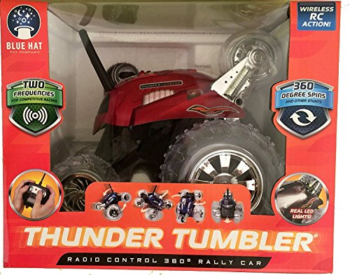 Thunder Tumbler Radio Control 360 Degree Rally Car (Black) - Thumbnail 2