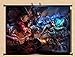 NEW Home Decor Anime League of Legends LoL Whole Roles Cosplay Wall Scroll Poster Fabric Painting 22 X 16 Inches-2874