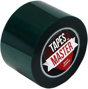 High-Temp Powder Coating Masking Tape - 2 Inches Wide X 72 Yards Long, 2 Mil Green (2 Pack)-893635