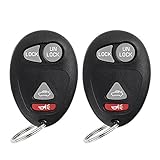 YITAMOTOR 2 Key Fob Replacement for L2C0007T Keyless Entry Remote 4-Button Compatible for Buick Regal Century Pontiac Grand Prix