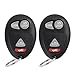YITAMOTOR 2 Key Fob Replacement for Buick Century Regal Rendezvous Pontiac Keyless Entry Remote