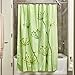 iDesign Thistle Floral Fabric Bathroom Shower Curtain - 72