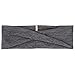 adidas Women's Blissful Hairband, Black/Deepest Space Heather, ONE SIZE