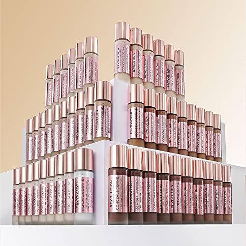 Makeup Revolution, Conceal & define, Fond de Teint, F1, 23ml