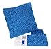 Haan Crafts Curly Fur Pillow Sewing Kit, 14-Inch, Royal Blue