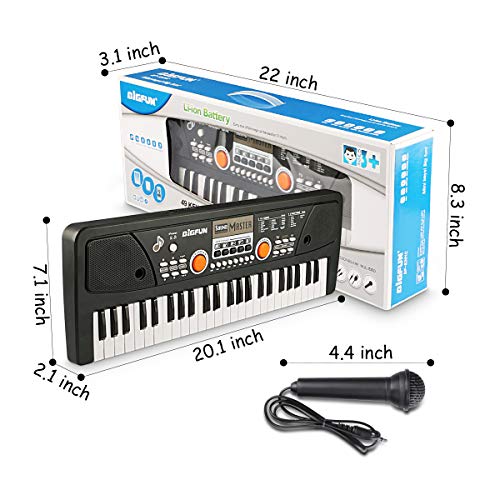 5 RenFox+Keyboard+Portable+Electronic+Microphone