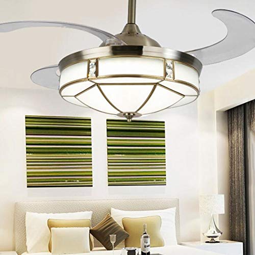 Deckenventilatoren mit Beleuchtung Licht 107 cm Unsichtbar ABS Stumm