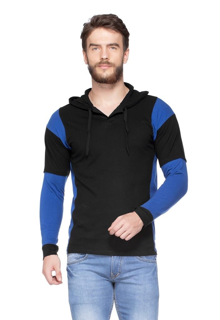 v3squared men's cotton t-shirt (dxnr_hood)