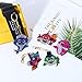10 PCS 5D DIY Special Shaped Full Drill Owl & Sea Fish Diamond Painting Kits for Kids and Adult, Stick Paint with Diamonds by Numbers Easy to DIY Keychain Pendant Kits for DIY Art Craft Ross Beauty
