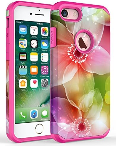 iPhone 7 Case, iPhone 6 / 6S Case (4.7'), Hasting [Drop Protection] Dual Layer Graphic Hard Hybird Slim Defender Armor Protector Cover for iPhone 7 (Dream Flower)