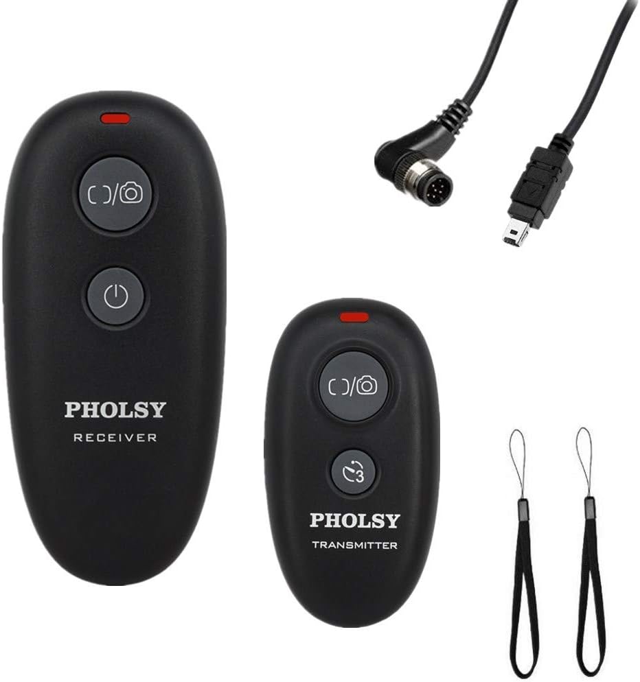 Accessories D850 PHOLSY Wireless Shutter Remote Release Control Camera