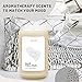 Note to Self: Scented Aromatherapy Candles (Citron Mandarin) to Express Yourself | Decorative Soy Candles with Fall Scents You’ll Crave | Big Eco-Friendly Long Lasting Candles -White Largethumb 2