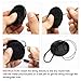 waka 55mm Camera Lens Cap with Lens Cap Keeper & Microfiber Cleaning Cloth for Nikon, Canon, Sony & Other DSLR Camera - Pack of 3