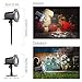 Christmas Projector Lights Outdoor Moving Snowflakes LED Christmas Lights, Waterproof Projector Decorating Stage Light, Indoor Outdoor Snowfall Holiday Party Garden Landscape Lamp