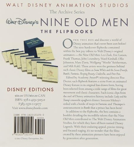 Walt Disney's Nine Old Men: The Flipbooks in Oman | Whizz Art