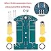 ICStation Tracking Smart Robot Car Electronic DIY Assemble Soldering Kit w/Instruction for School Competition (Pack of 5)thumb 2