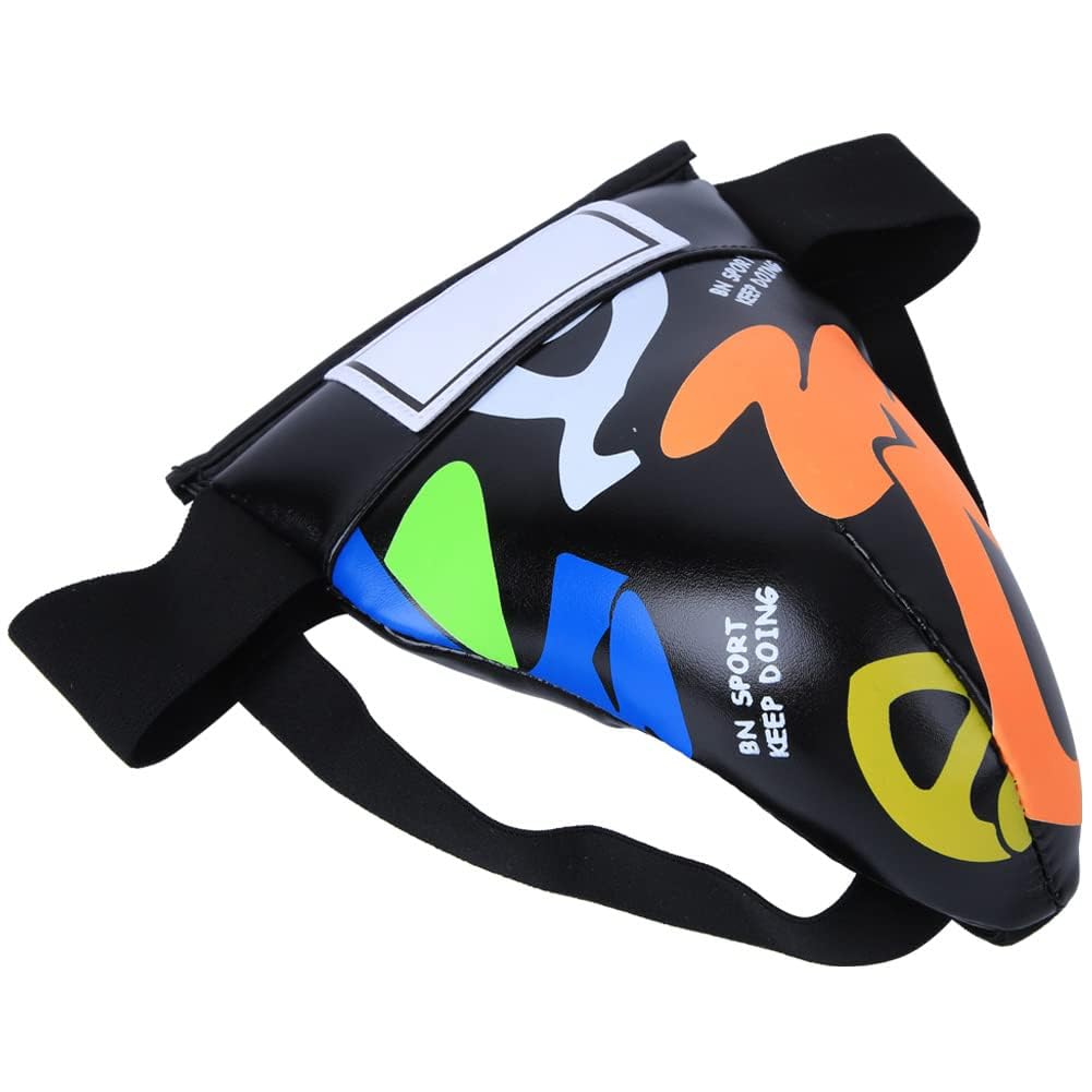 Alomejor groin guard,comfortable durable abdominal protector for boxing football rugby training fitness youth kids young adults