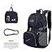 Outlander Packable Lightweight Travel Hiking Backpack Daypack (New Black)