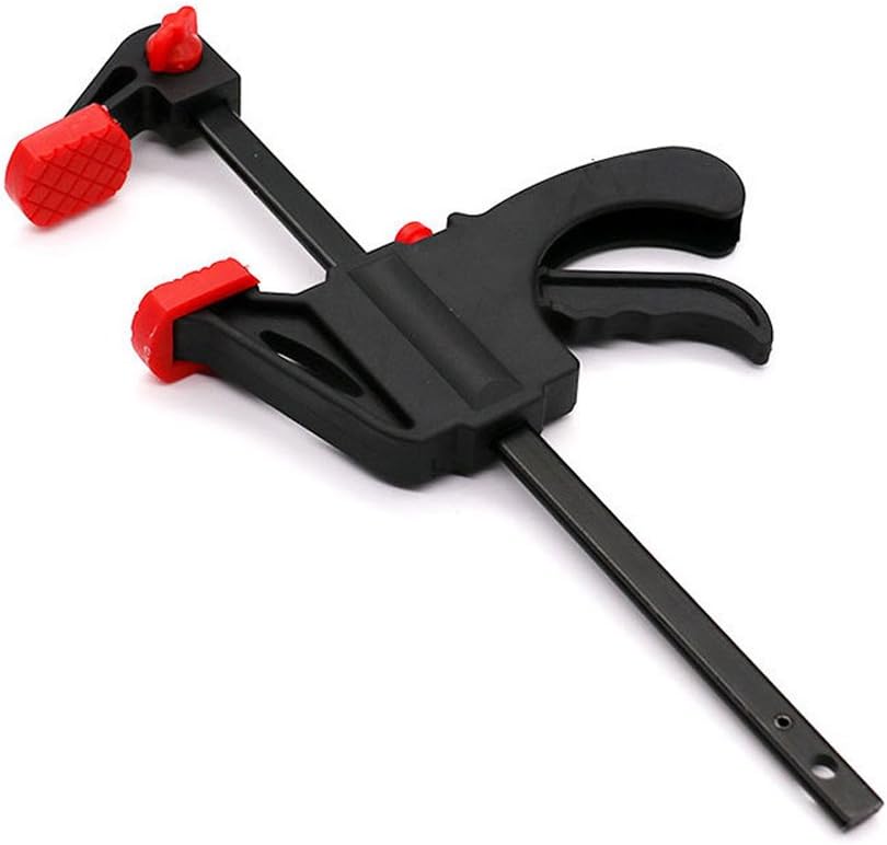 Luwu Store Wood Working Bar Clamp Quick Ratchet Release Speed Squeeze Hand Tools (4-Inch)